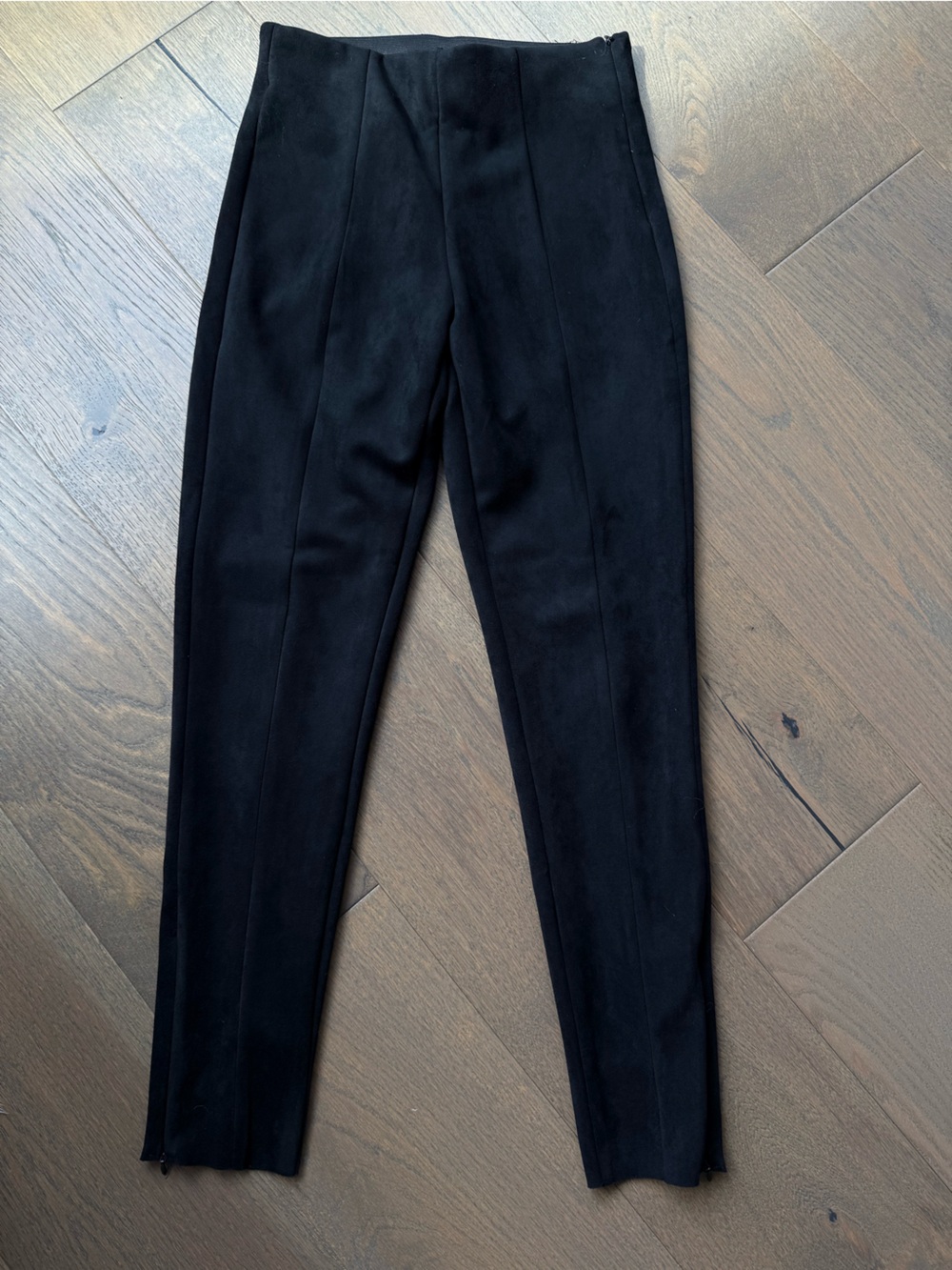 Zara faux suede leggings